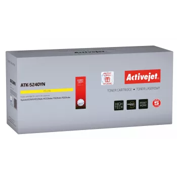 Toner Activejet ATK-5240YN (zamiennik Kyocera TK-5240Y; Supreme; 3000 stron; żółty)