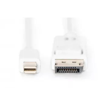 Kabel połączeniowy DisplayPort Digitus AK-340102-010-W