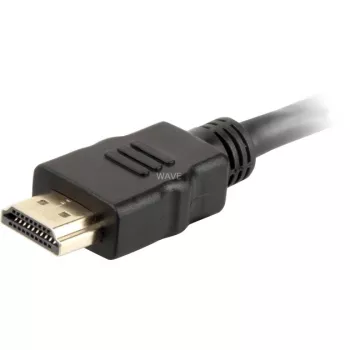 Sharkoon HDMI-Kabel mit Ethernet - HDMI männlich zu HDMI männlich