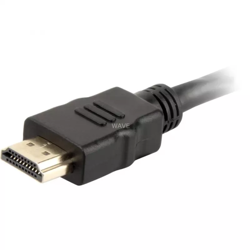 Sharkoon HDMI-Kabel mit Ethernet - HDMI männlich zu HDMI männlich