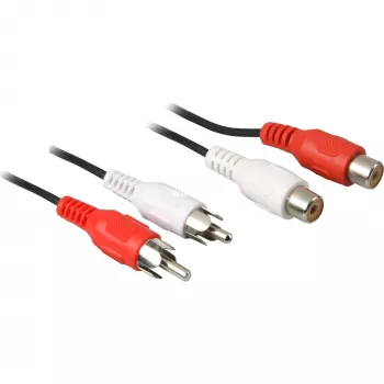 Kabel audio Goobay AVK 125-500 5,0 m 2 x RCA czarny