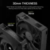 Corsair iCUE LINK RX120 MAX 120mm Wentylator Obudowy - Czarny