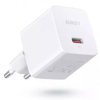 Mini ładowarka sieciowa PA-Y20S Biała 1xUSB-C 20W PD Power Delivery