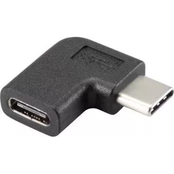Renkforce USB 3.1 (Gen 2) Adapter [1x USB-C™ Plug - 1x USB-C™ Socket] 90° nach rechts angled (RF-4410232)