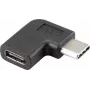 Renkforce USB 3.1 (Gen 2) Adapter [1x USB-C™ Plug - 1x USB-C™ Socket] 90° nach rechts angled (RF-4410232)