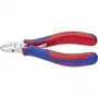 Knipex elektronické bočné kliešte d.115mm tvar 1 skosenie áno 2C plášť zrkadlový lesk