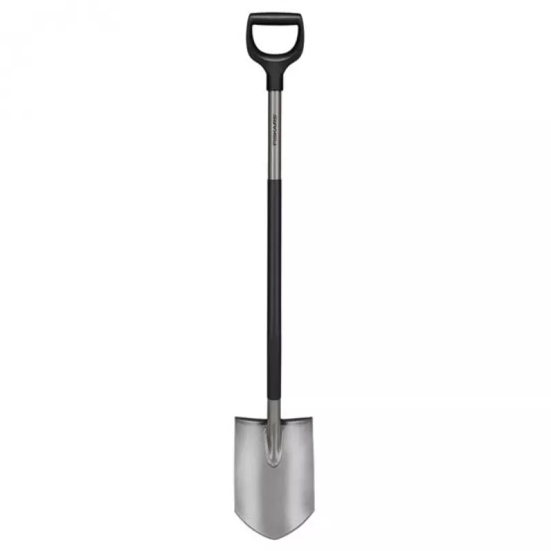 Fiskars łopatka ergonomiczna, szary (1067511)