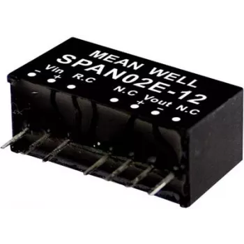 zasilacz mean well SPAN02C-05 2 W wyjście 5 V wejście 36–75 V RoHS