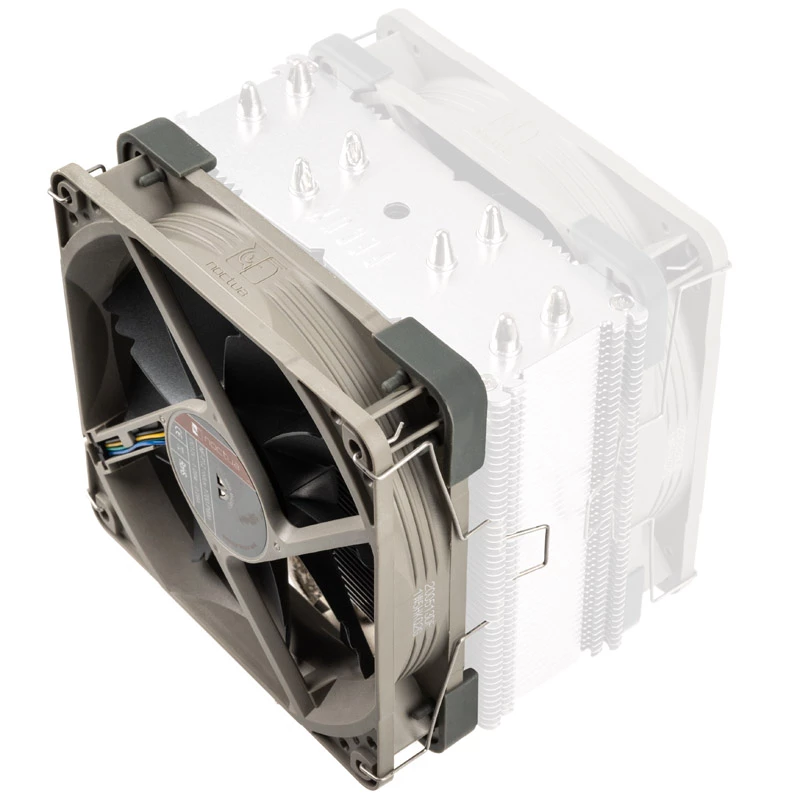 Wentylator Noctua NA-FK1 120 mm — wentylator obudowy PWM 12 V, 1700 obr./min, 120,2 m³/h, 25,1 dB