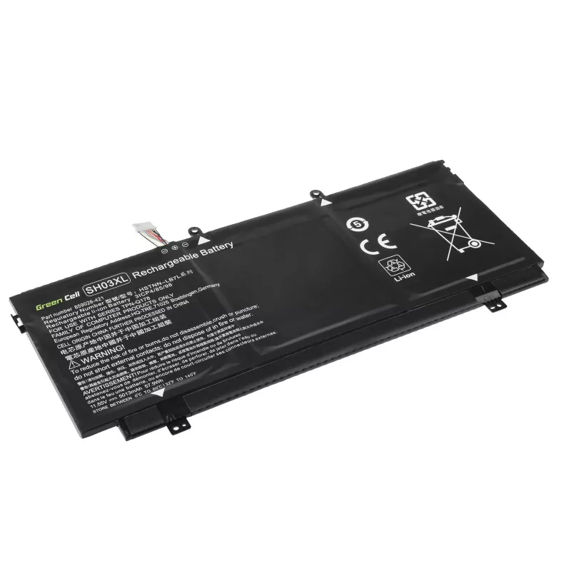 Bateria zielony Cell HP147 Spectre x360 13-AC 13-W 13-W050NW 13-W071NW