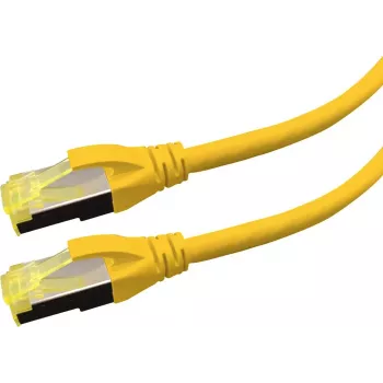 Kabel sieciowy LOGON APR6005Y Cat6 S/FTP (S-STP) żółty 0,5 m