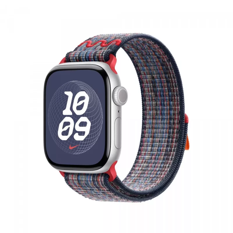 40 mm Niebieski/Czerwony Nike Sport Loop