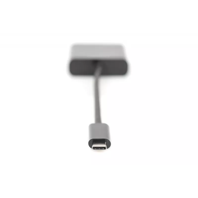 DIGITUS DA-70853 adapter USB-C – VGA, Full HD 1080p, czarny