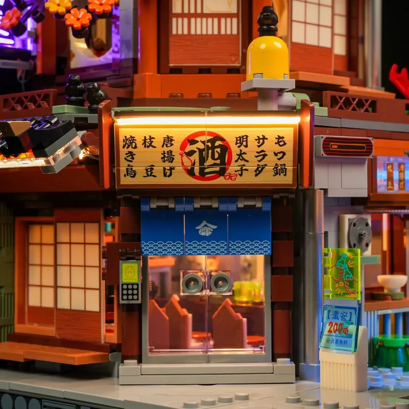 Cyberpunk Neoncity - Izakaya, zabawka konstrukcyjna