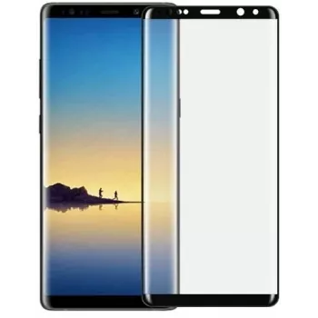 Hartowane szkło ochronne Devia do Samsung Galaxy Note8 — 3D zakrzywione, czarne