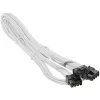 Seasonic 12VHPWR PCIe Adapter kabel - (Biały, 0,75 Meter)(SS2X8P-12VHPWR-600/Biały)