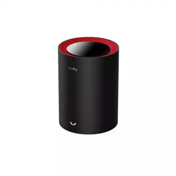 Cudy M3000 dwupasmowy (2,4 GHz / 5 GHz) Wi-Fi 6 (802.11ax) czarny, czerwony 1 wewnętrzna