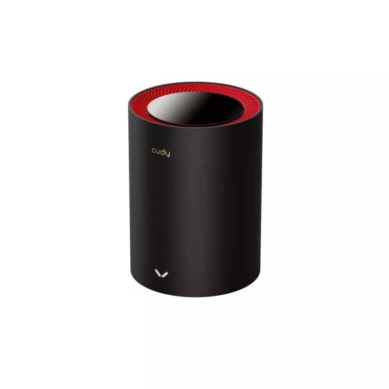 Cudy M3000 dwupasmowy (2,4 GHz / 5 GHz) Wi-Fi 6 (802.11ax) czarny, czerwony 1 wewnętrzna