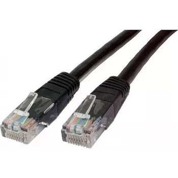 MediaRange - kabel krosowy - RJ-45 (M) do RJ-45 (M) - 2,0 m - ekranowany - CAT 6 - czarny (MRCS125)