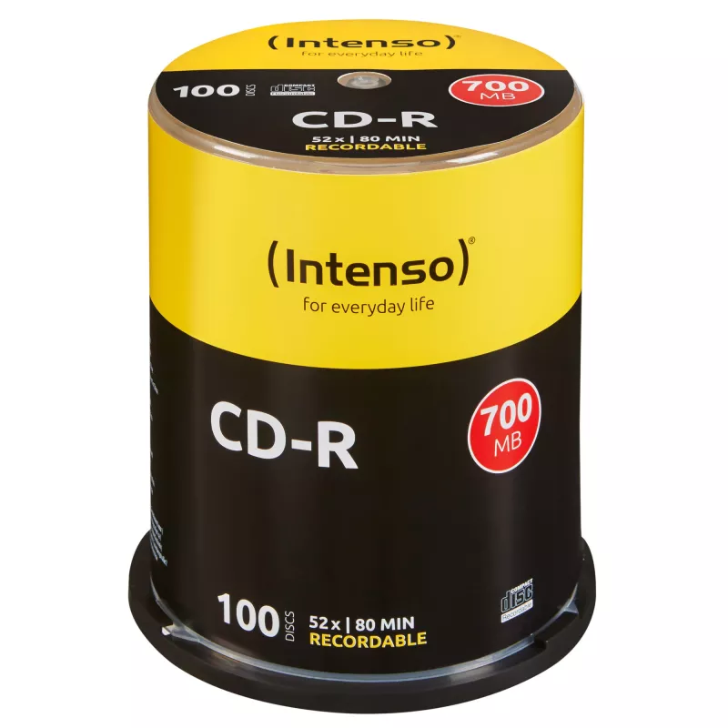 CD-R Intenso 700MB 52x 100 szt.