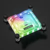 Blok wodny Barrow LTYK3-04I Czarny Acrylic RGB do chłodzenia CPU, akrylowy top, podświetlenie RGB