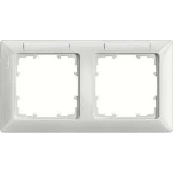 Płytka ścienna/pokrywa przełącznika Siemens 5TG25521 Tytan, Biały