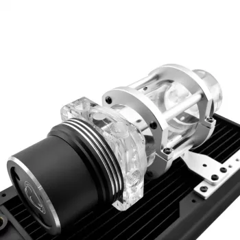 Singularity Computers Protium Reservoir 100mm - Akryl, czarny