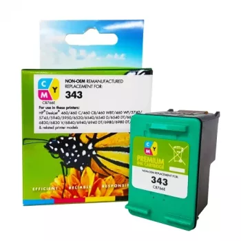 Static Control kompatybilny Hewlett-Packard 343 (C8766EE) Tricolor, 260 str.