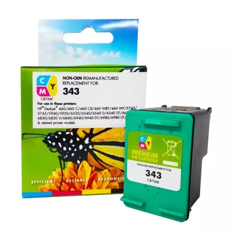 Static Control kompatybilny Hewlett-Packard 343 (C8766EE) Tricolor, 260 str.