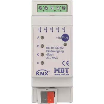 MDT BE-04230.02 Wejście binarne 4-kanałowe, 2TE, REG (BE-04230.02)