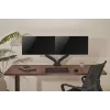 Ramie do monitora up up Economical Interactive Counterbalance Dual Monitor Arm matowa czerń VESA 75x75/100x100
