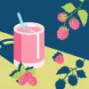 Zestaw do malowania Ravensburger CreArt — Mocktail Raspberry (25562) zestaw artystyczny