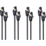 Kabel sieciowy ShiverPeaks BS08-41065-4 Cat8.1 7,5 m F/FTP Czarny