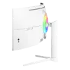 Curved monitor Arozzi Nova 49 inch (124.5 cm) Dual QHD 5120×1440 LED VA, 32:9, 4 ms, USB hub, speakers, biały