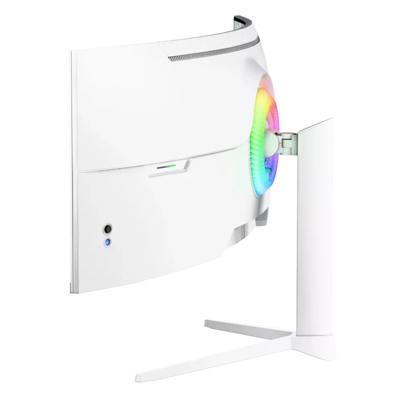Curved monitor Arozzi Nova 49 inch (124.5 cm) Dual QHD 5120×1440 LED VA, 32:9, 4 ms, USB hub, speakers, biały