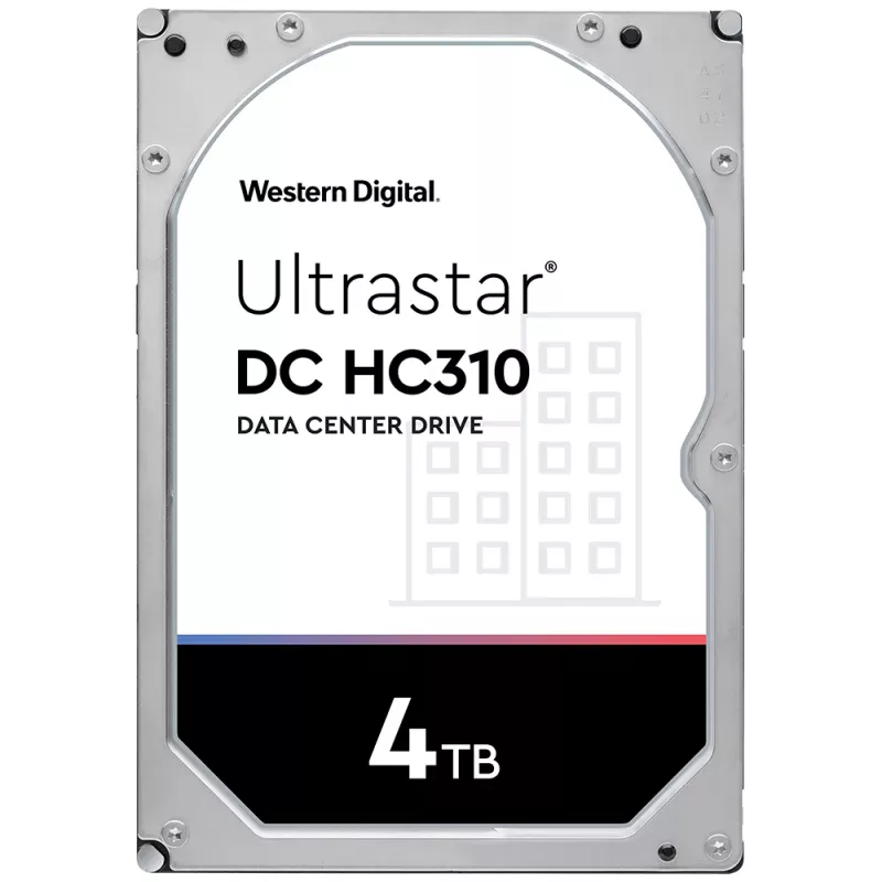 Dysk twardy Western Digital Ultrastar DC HC310 4 TB 3.5 SATA III 7200 RPM 256 MB, HUS726T4TALE6L4