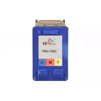Tusz TBH-728C (HP No. 28 - C8728A) kolorowy regenerowany