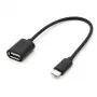 Kabel TB OTG USB AF - USB C 15cm Czarny (AKTBXKU4PAC015B)