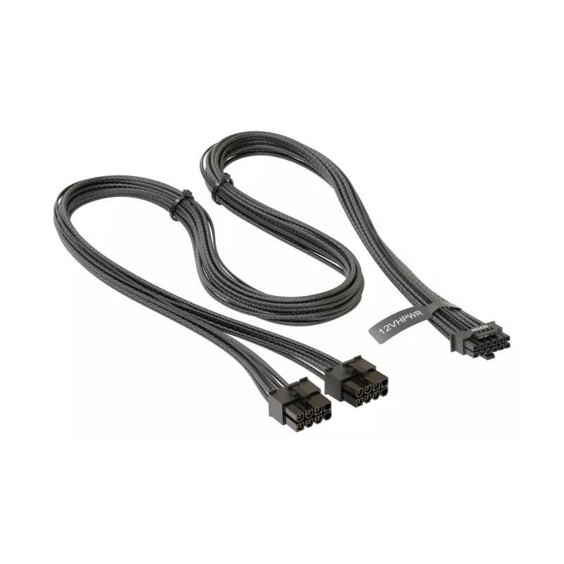 adapter kablowyowy SEASONIC NESE-165 12VHPWR PCIe 5.0 czarny do zasilania GPU