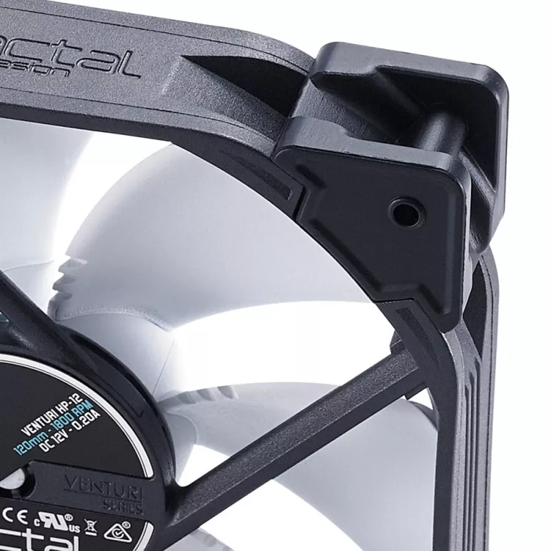 Wentylator obudowy Fractal Design Venturi HP-12 PWM 120 mm - czarny