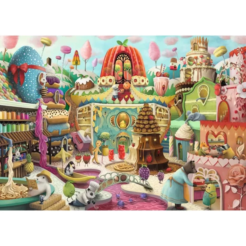 Puzzle Ravensburger Sweet Street 1000 elementów