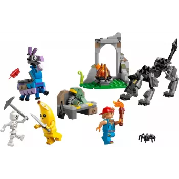 LEGO FORTNITE 77075 Obóz Peely'ego i Sparkpluga