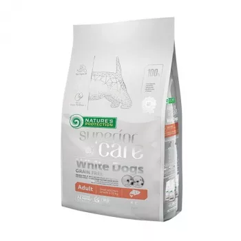 NATURE'S PROTECTION Superior Care Biały Dogs Grain Free Junior Small Biały fish - sucha karma dla szczeniąt - 1.5 kg