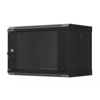 Szafa wisząca LANBERG WF03-5306-10B 6U, 60 kg, zamek na klucz, czarna