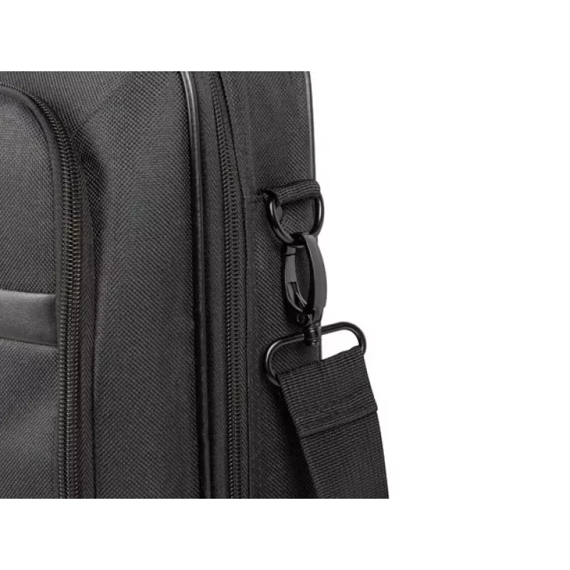 Teczka NATEC Boxer Lite 39,6 cm (15,6 cala) – poliester, 2 komory, pasek na ramię, 410×305×65 mm, 750 g