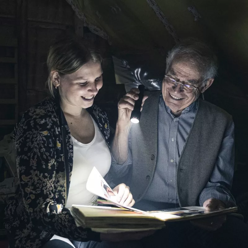 Latarka ręczna LED Ledlenser P6R Czarny