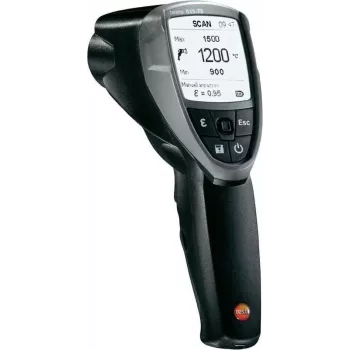 Termometr na podczerwień testo 835-T2, -10 do +1500°C, opcja pomiaru kontaktowego