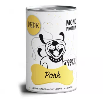 PAKA ZWIERZAKA Pepe Pork - mokra karma dla psa - 400g