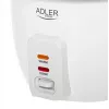 Adler AD 6418 Ryżowarka Czarny, Stal nierdzewna 1000 W