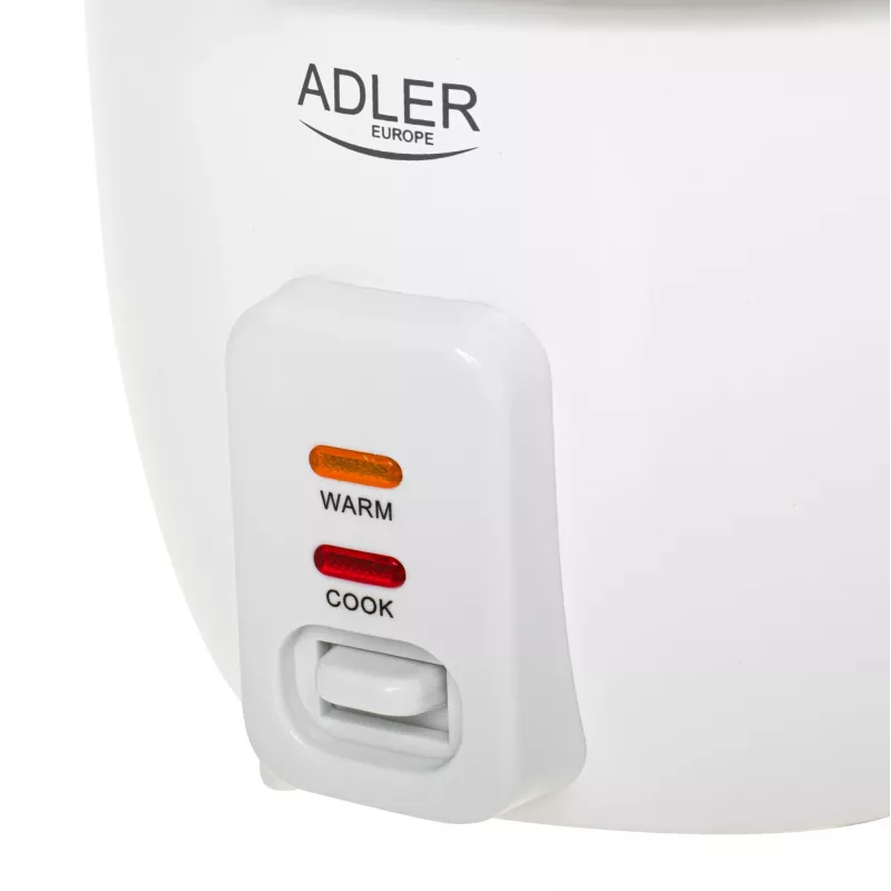 Adler AD 6418 Ryżowarka Czarny, Stal nierdzewna 1000 W